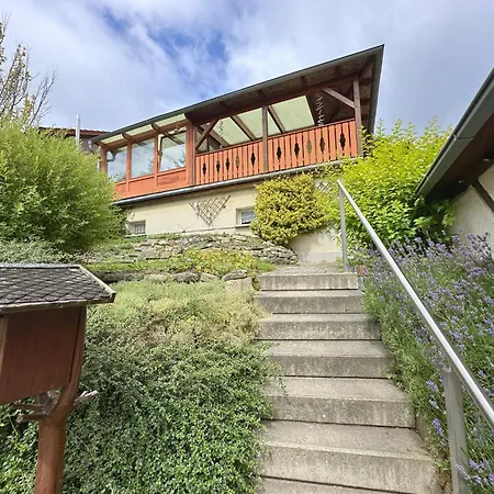בית נופש Haus Panoramablick Güntersberge