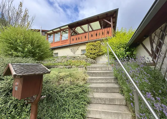 Semesterbostad Haus Panoramablick Güntersberge